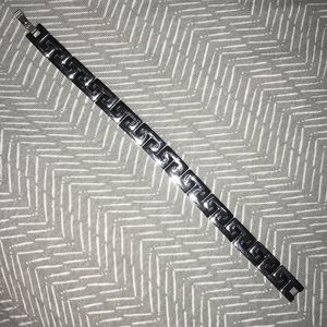 Men’s stainless steel bracelet 8”
